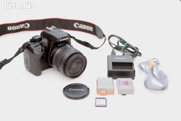 Canon EOS 1000D DSLR fényképezőgép 8800expo Új állapot