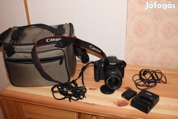 Canon EOS 1300D +kit obi. 3300 expo. Szállítás egyeztetés után!