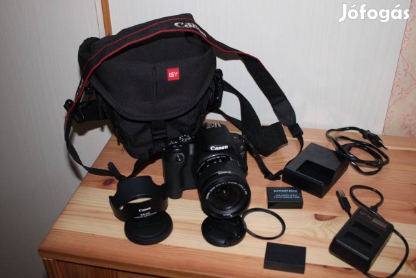 Canon EOS 200D +kit obi. 1800 expo! Szállítás egyeztetés után!