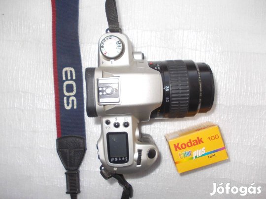Canon EOS 500N Kodak filmmel eredeti nyakpánttal