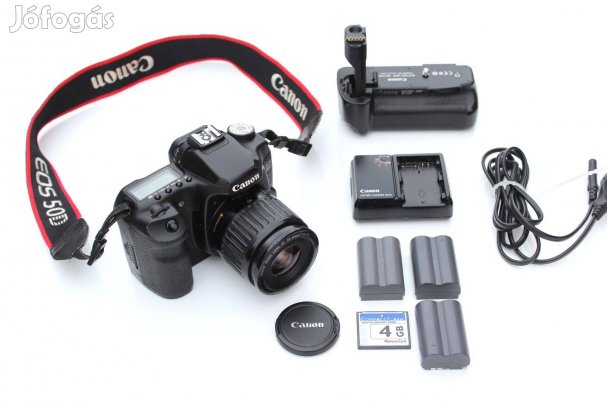 Canon EOS 50D DSLR tükörrefelxes fényképezőgép