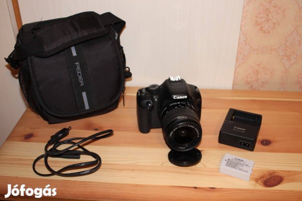 Canon EOS 550D +kit obi. 12300 expo. Szállítás egyeztetés után!