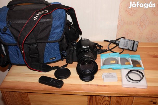 Canon EOS 550D +kit obi. 4250 expo, Szállítás egyeztetés után!
