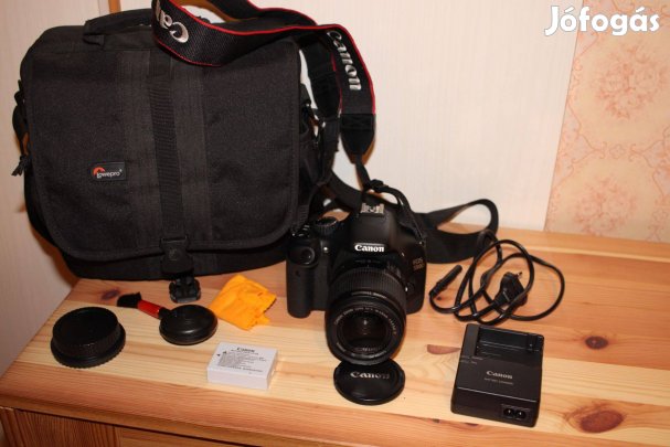 Canon EOS 550D +kit obi. 8000 expo, Szállítás egyeztetés után!