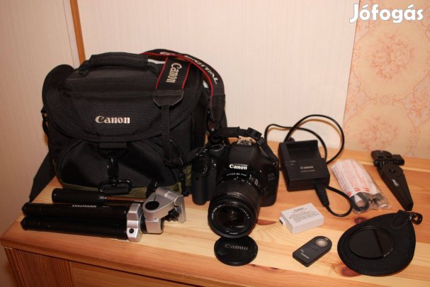 Canon EOS 550D +kit obi. 9000 expo. Szállítás egyeztetés után!