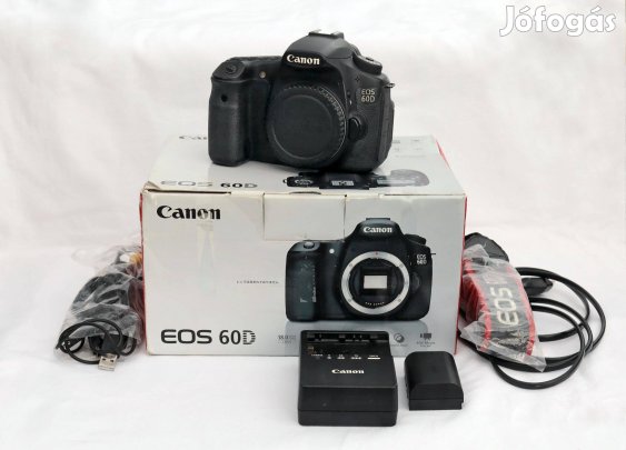Canon EOS 60D full spektrum DSLR váz (full spectrum, asztro, uv, infra