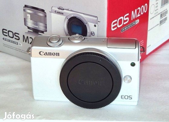 Canon EOS M200 gyári dobozában