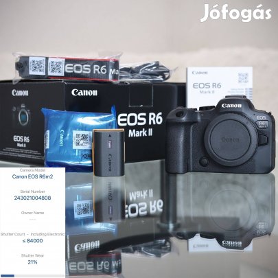 Canon EOS R6 Mark II - Újszerű -