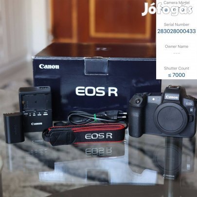 Canon EOS R (Csak 7 000 expó!) - Újszerű -