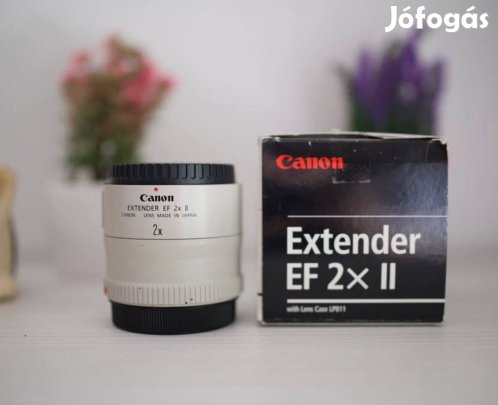 Canon Extender EF 2x II telekonverter - újszerű, dobozos