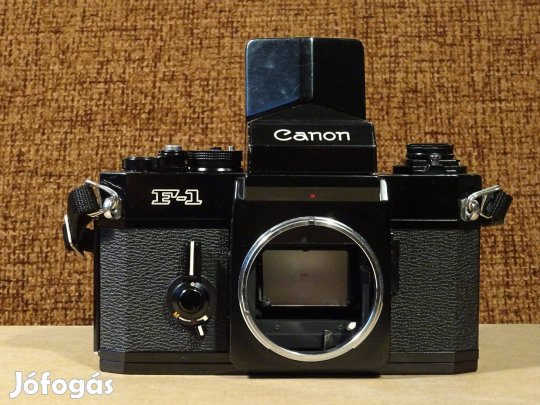Canon F1 analóg filmes fényképezőgép sport keresővel (speed finder)
