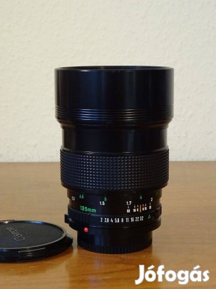 Canon FD 135mm F/2 objektív