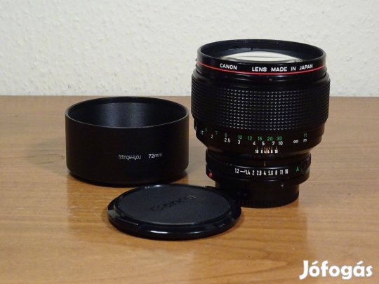 Canon FD 85mm f/1.2 L objektív
