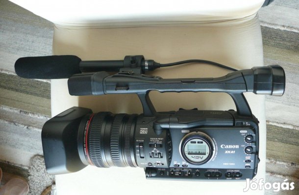 Canon Hxa1 Profi (mini Dv)kompletten, táskával, magyar leírással