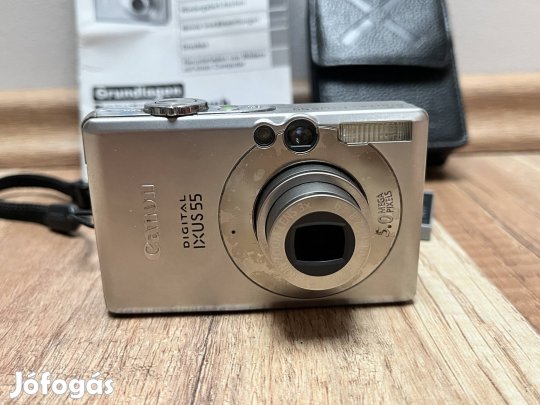Canon Ixus 55 Digitális fényképezögép vintage retro kamera