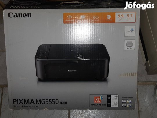 Canon Pixma MG3550 Wi-Fi multifunkciós nyomtató újszerű