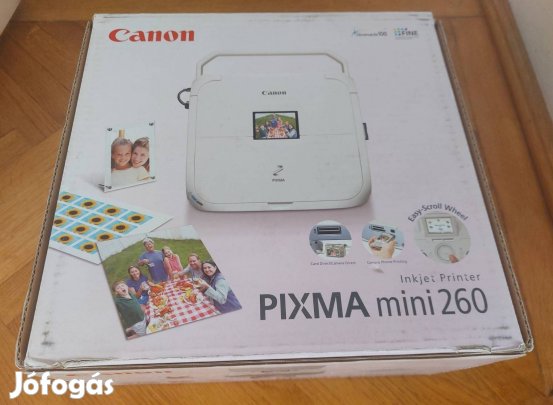 Canon Pixma Mini 260 hordozható fénykép nyomtató