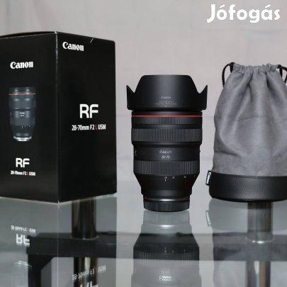 Canon RF 28-70mm f/2 L USM - "Új" - Garanciális - 28-70
