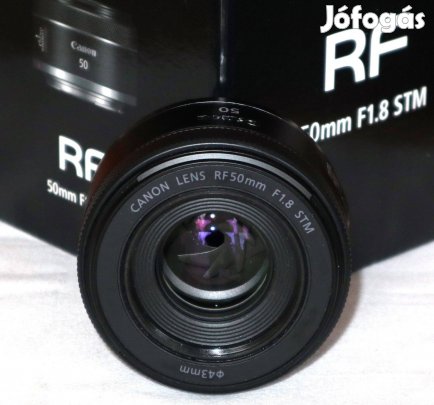 Canon RF 50 mm 1.8 STM garanciális ( 50mm 1.8 STM )