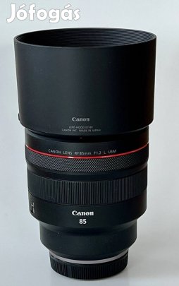 Canon RF 85 mm f1.2 USM , szinte új 