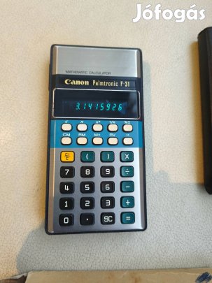 Canon  Palmtronic F-31 antik számológép a 70-es évekből