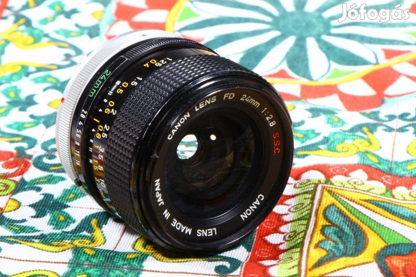 Canon fd 2.8 24mm ssc objektív 