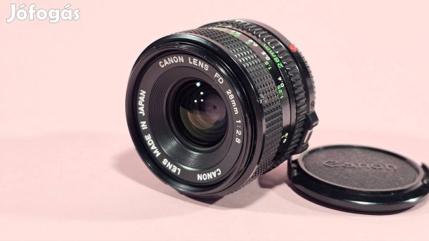 Canon fd 2.8/28mm objektív 28mm
