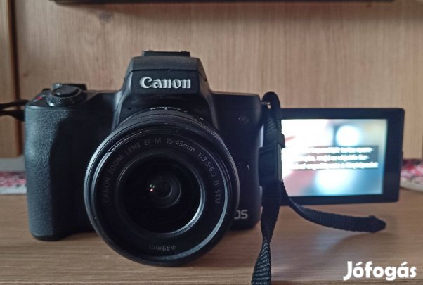 Canon m50 II szett eladó