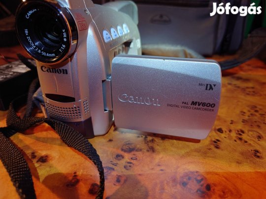 Canon mv600 mini-dv minidv kamera eladó 