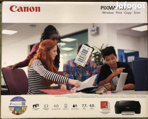 Canon színes nyomtató, új, bontatlan, dobozában Bp. II. ker
