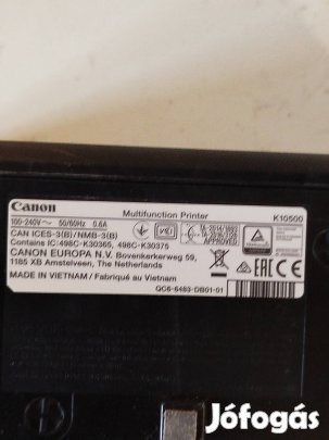 Canon tintasugaras nyomtató 