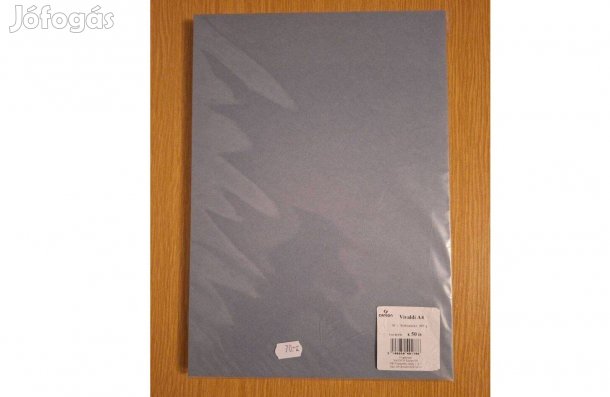 Canson Vivaldi sötétszürke papír 185 g 50 db A4 gyári csomag