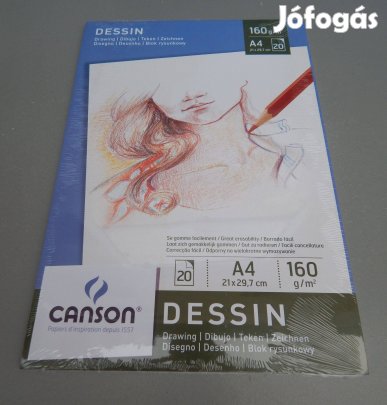 Canson művészeti rajz blokk