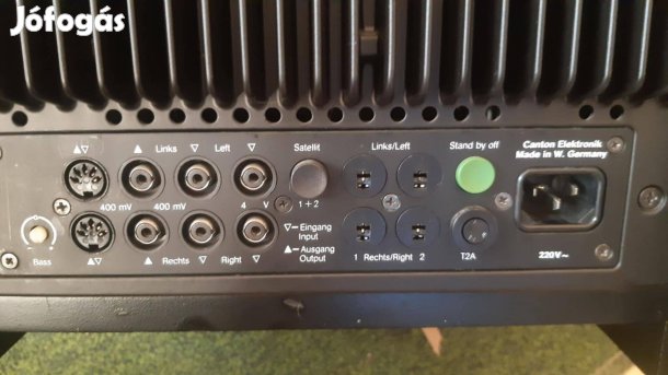 Canton plus B Hifi 3x100w subwofer mélynyomó