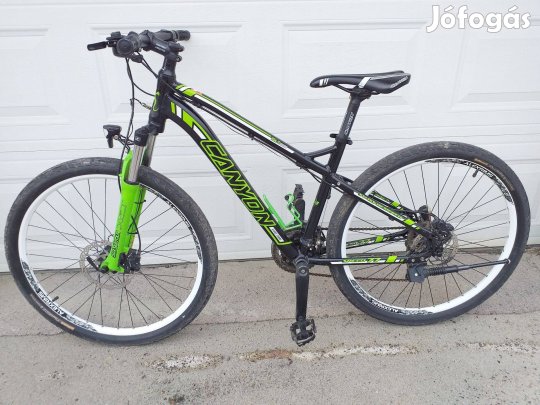 Canyon 27.5,agydinamós, hidraolikus fékes,trekking kerékpár,bicikli