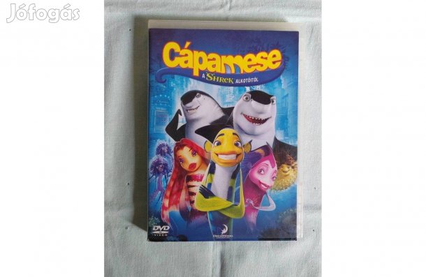 Cápamese animációs film DVD Eredeti dobozában