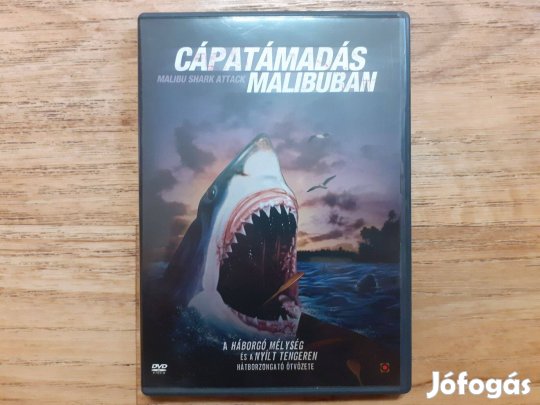 Cápatámadás Malibuban DVD (magyar, angol DD 5.1 és angol DTS hang)