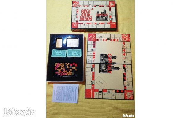 Capitaly retro családi társasjáték