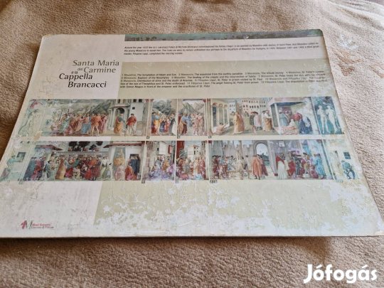 Cappella Brancacci poszter Firenzéből