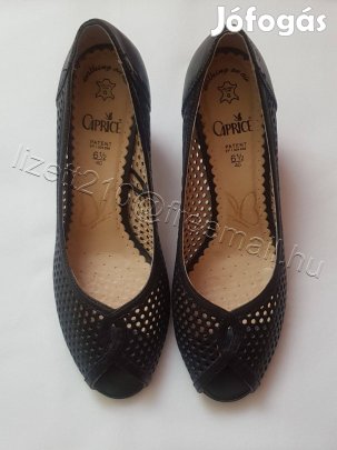 Caprice női valódi bőr cipő alkalmi cipő vadonatúj címkés