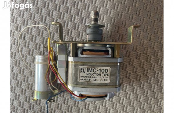 Capstan motor Akai Gx-4000D-hez ellenállással, kondenzátorral