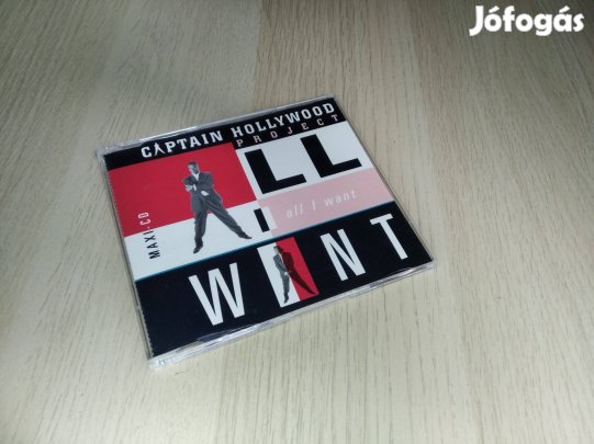 Captain Hollywood Project - All I Want - Maxi CD 1993