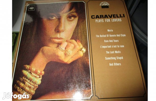 Caravelli plays for lovers bakelit hanglemez eladó