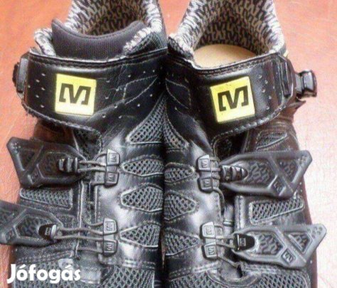 Carbon férfi kerékpáros cipő