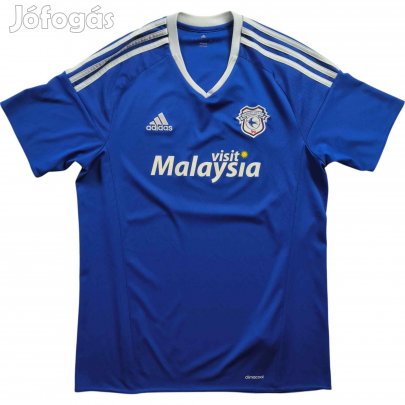 Cardiff City 2016-17 Adidas hazai foci mez L-es