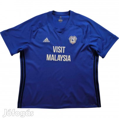 Cardiff City 2017-18 Adidas hazai foci mez XXL-es