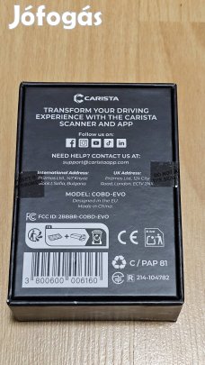 Carista Evo Autó diagnosztika 