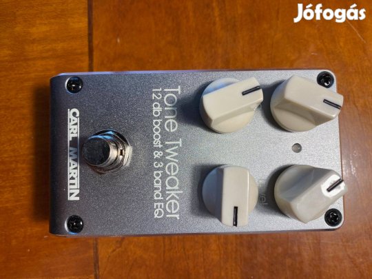 Carl Martin Sound Machine Tone Tweaker Boost Pedal gitárosnak!