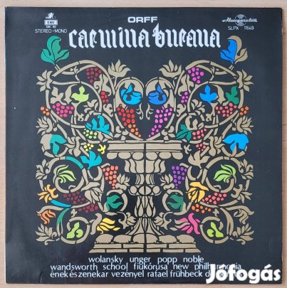 Carl Orff Carmina Burana - bakelit lemez