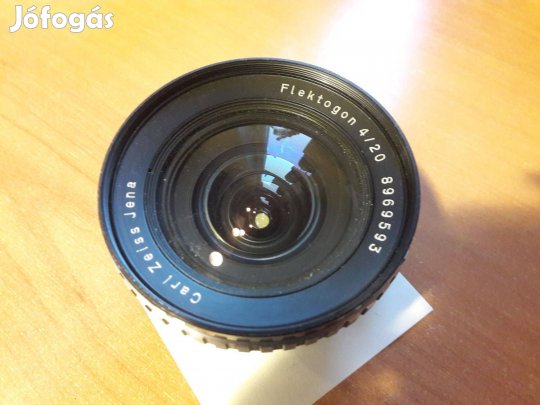 Carl Zeiss Jena Flektogon 4/20 fényképező / kamera objektív szerkezet